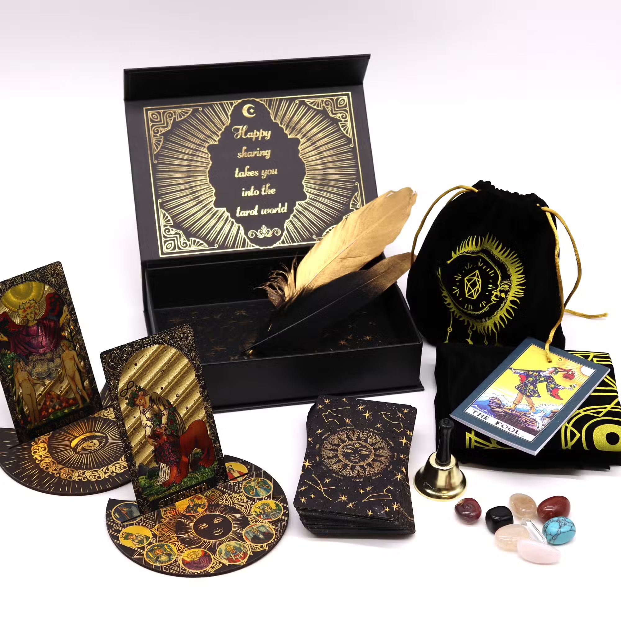 Tarot cu Folie de Aur