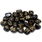 Pietre Rune din Agat Negru