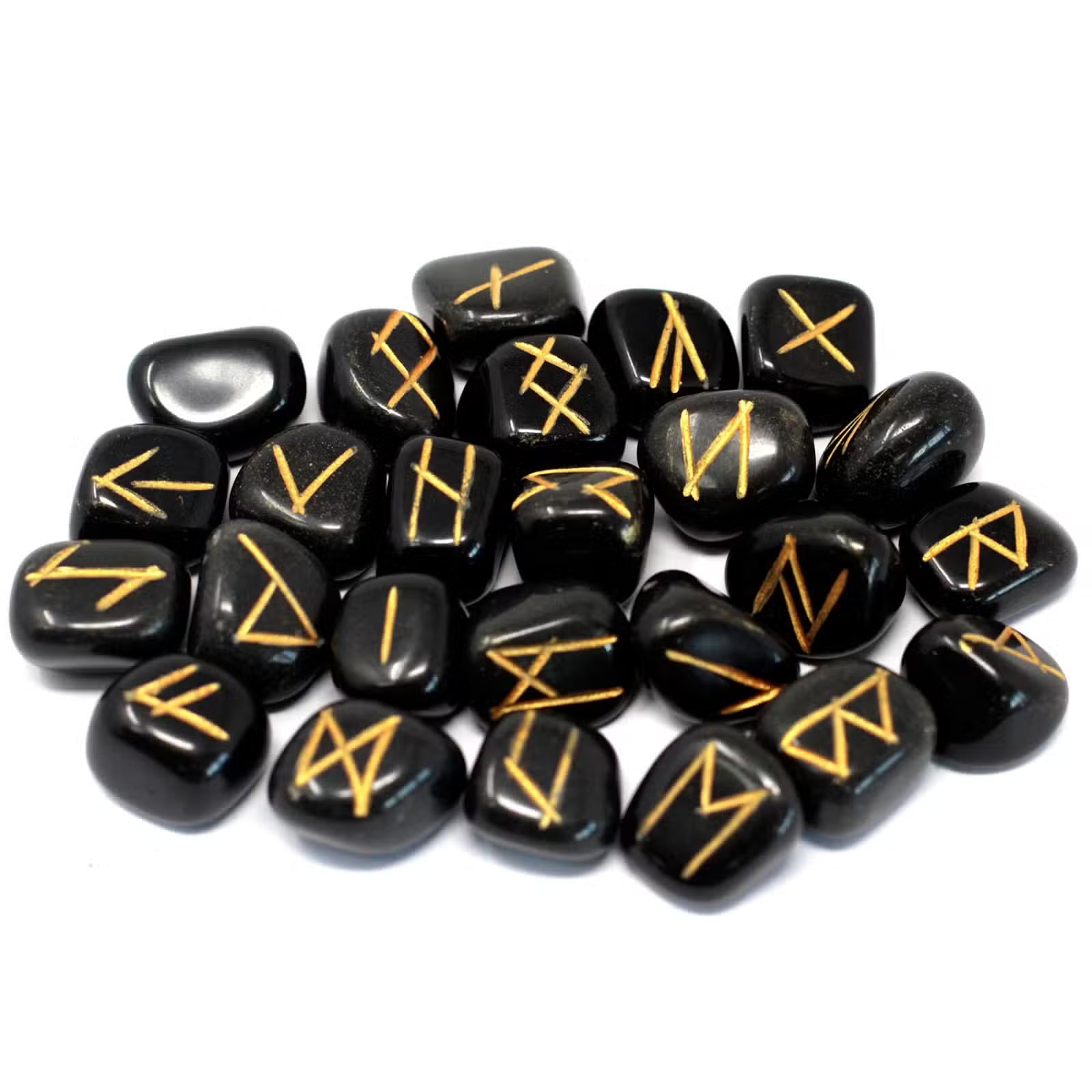Pietre Rune din Agat Negru