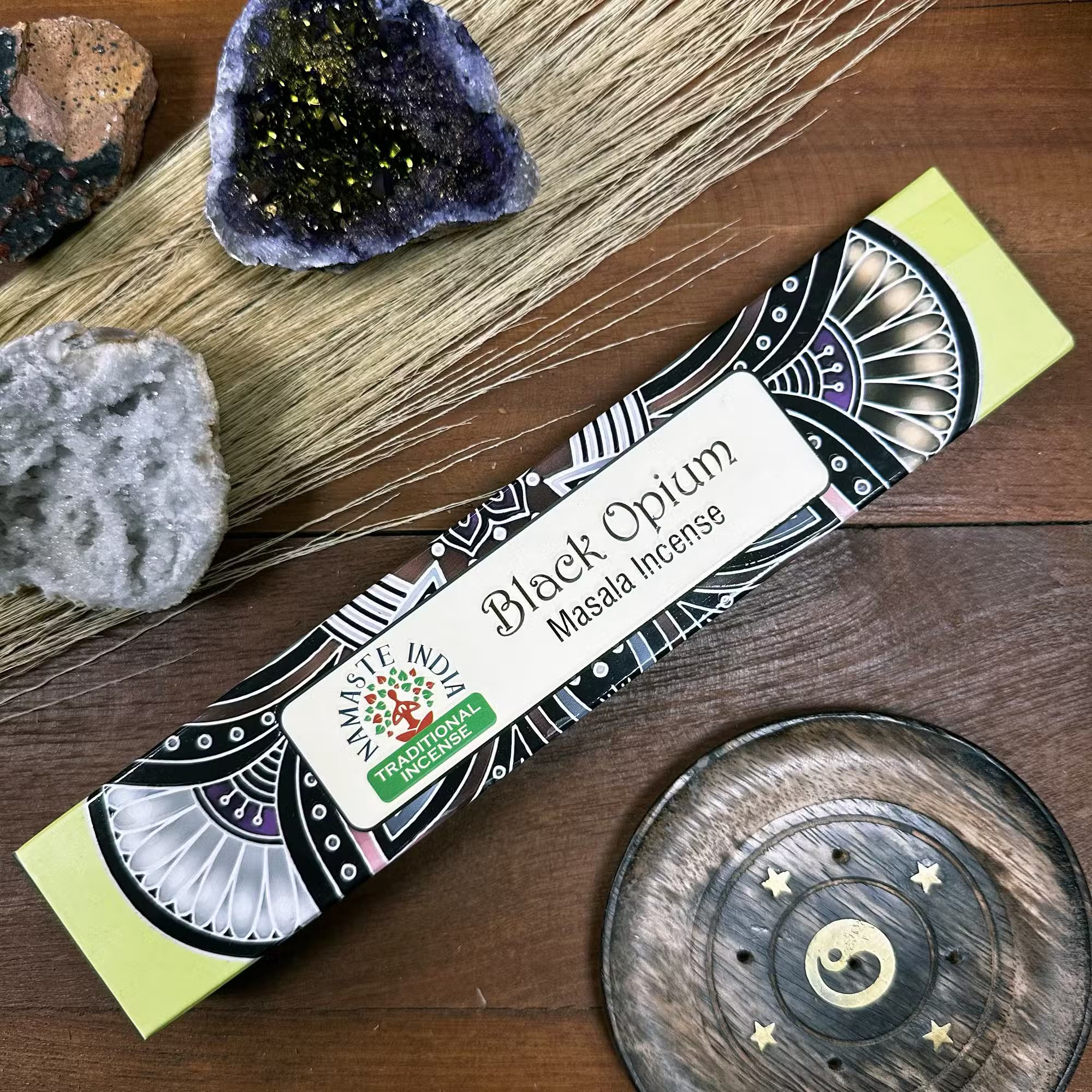 Bețișoare Parfumate Namaste Mandala Masala Opium Negru