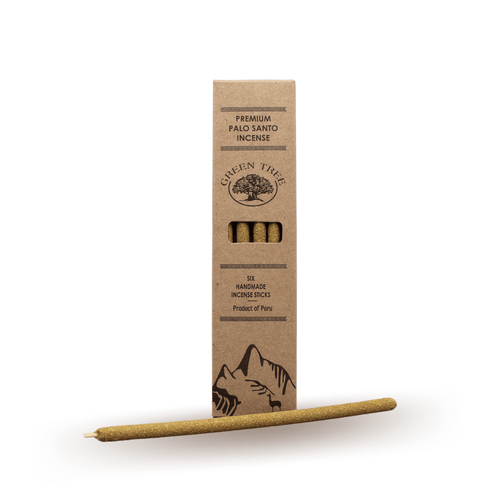 Green Tree Palo Santo Wood Powder Incense Sticks