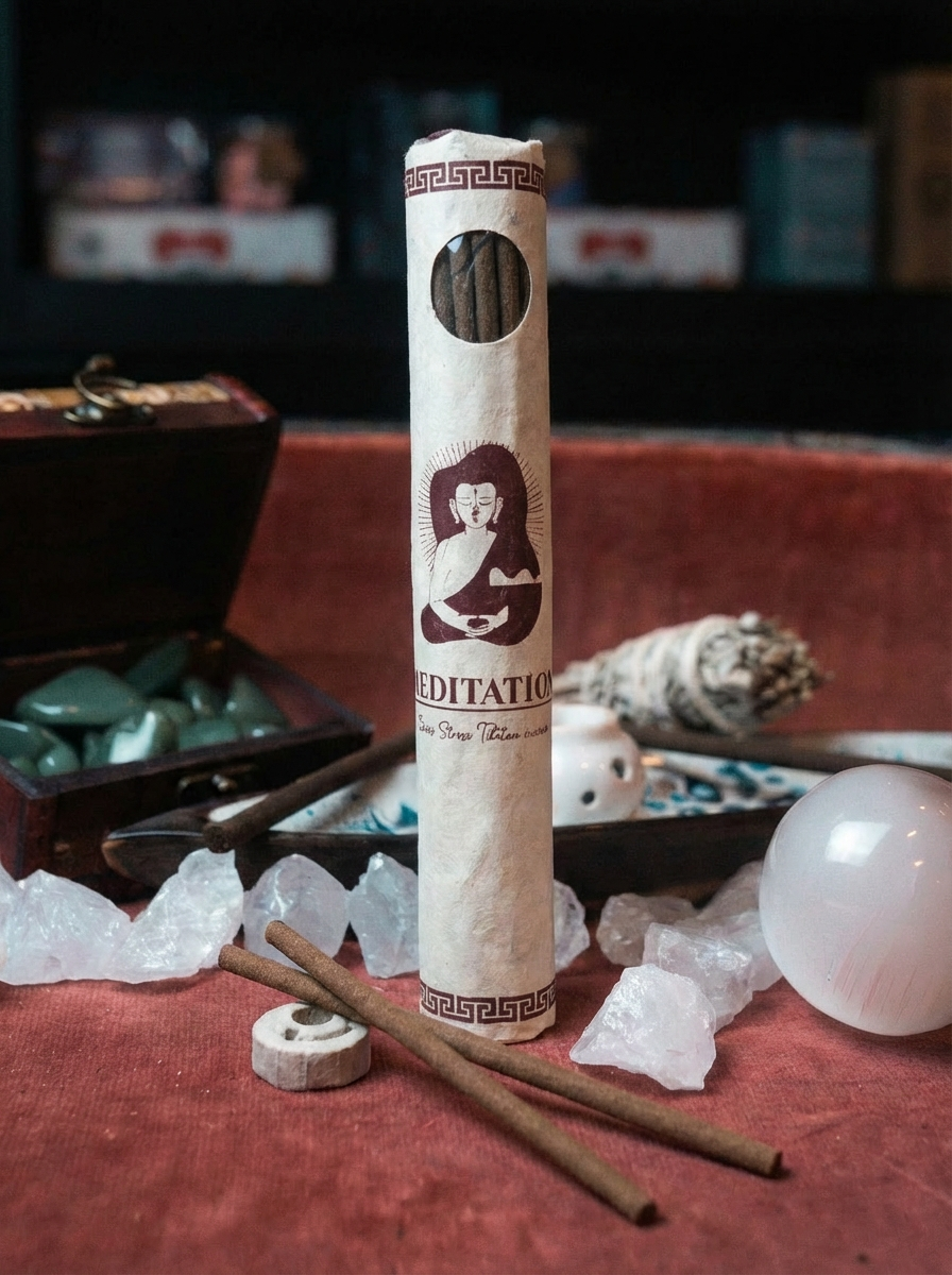 Bețișoare Parfumate Tibetane Premium Rulate – Meditație
