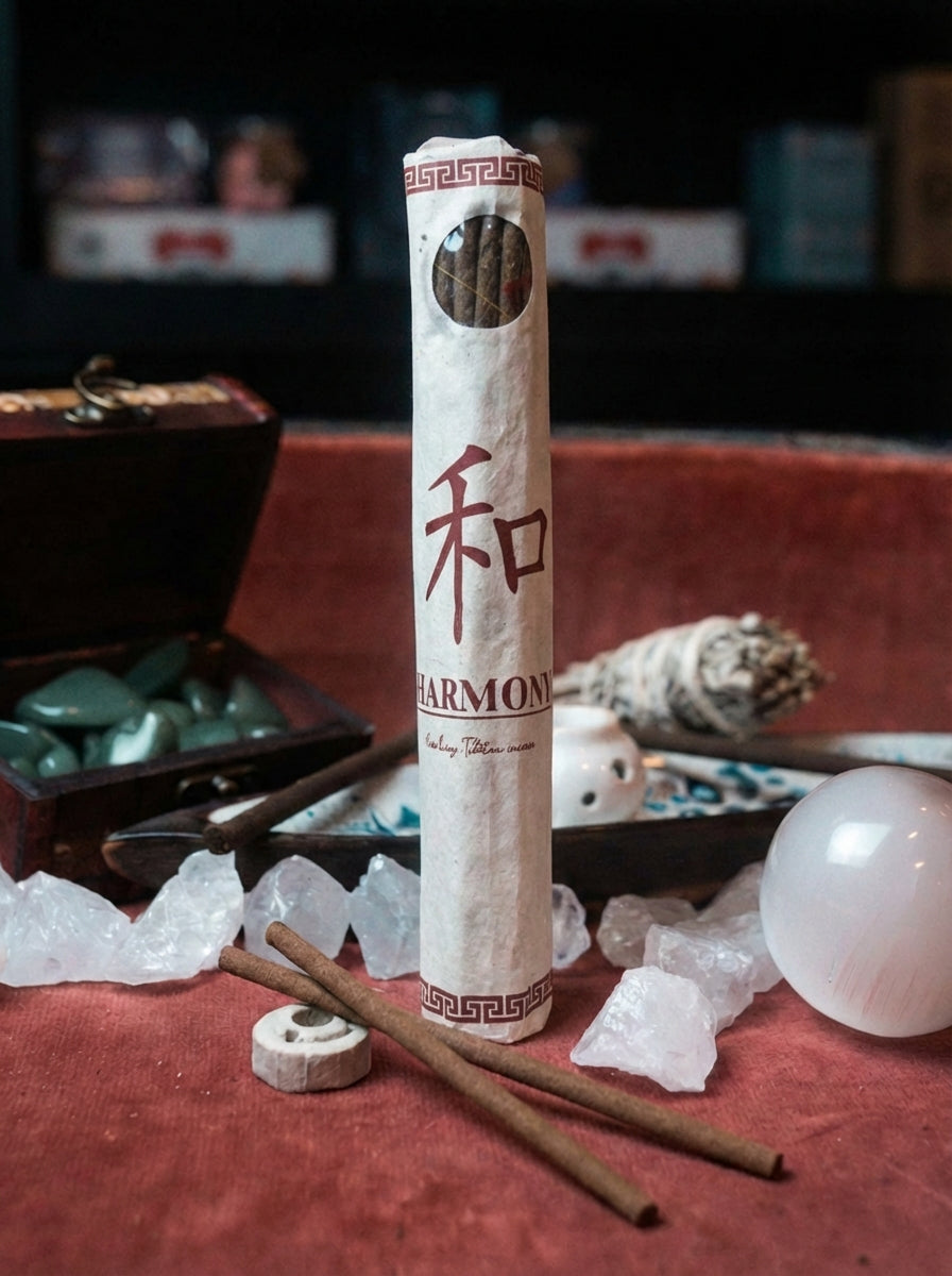 Bețișoare Parfumate Tibetane Premium Rulate – „Harmonie”