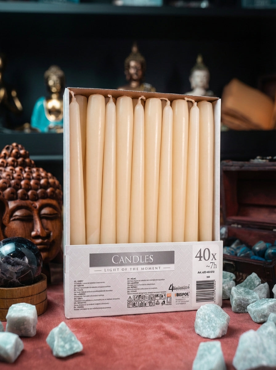 Lumânare de Masă – Ivory (24,5 cm)