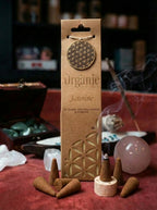 Conuri Parfumate Organice Organic Goodness – Iasomie + Suport Ceramic