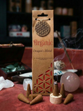Conuri Parfumate Organice Organic Goodness – Dragon’s Blood + Suport Ceramic
