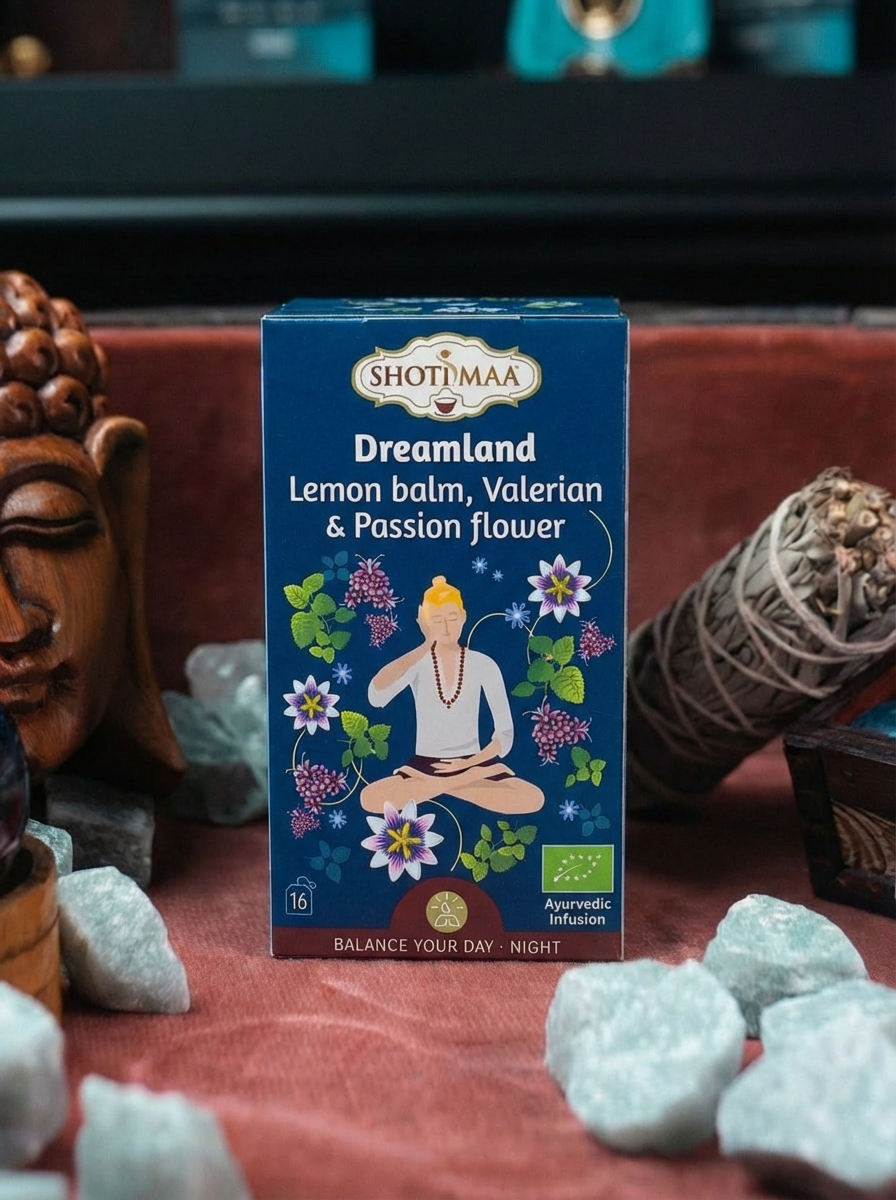 Ceai Organic Shoti Maa – Roiniță, Floarea Pasiunii & Valeriană