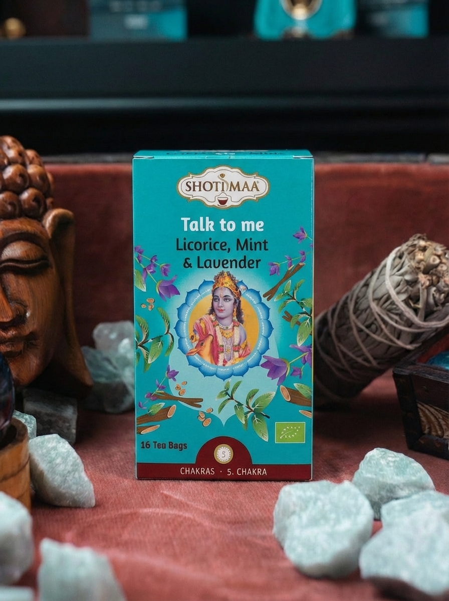 Ceai Organic Shoti Maa – Lemn Dulce, Mentă & Lavandă