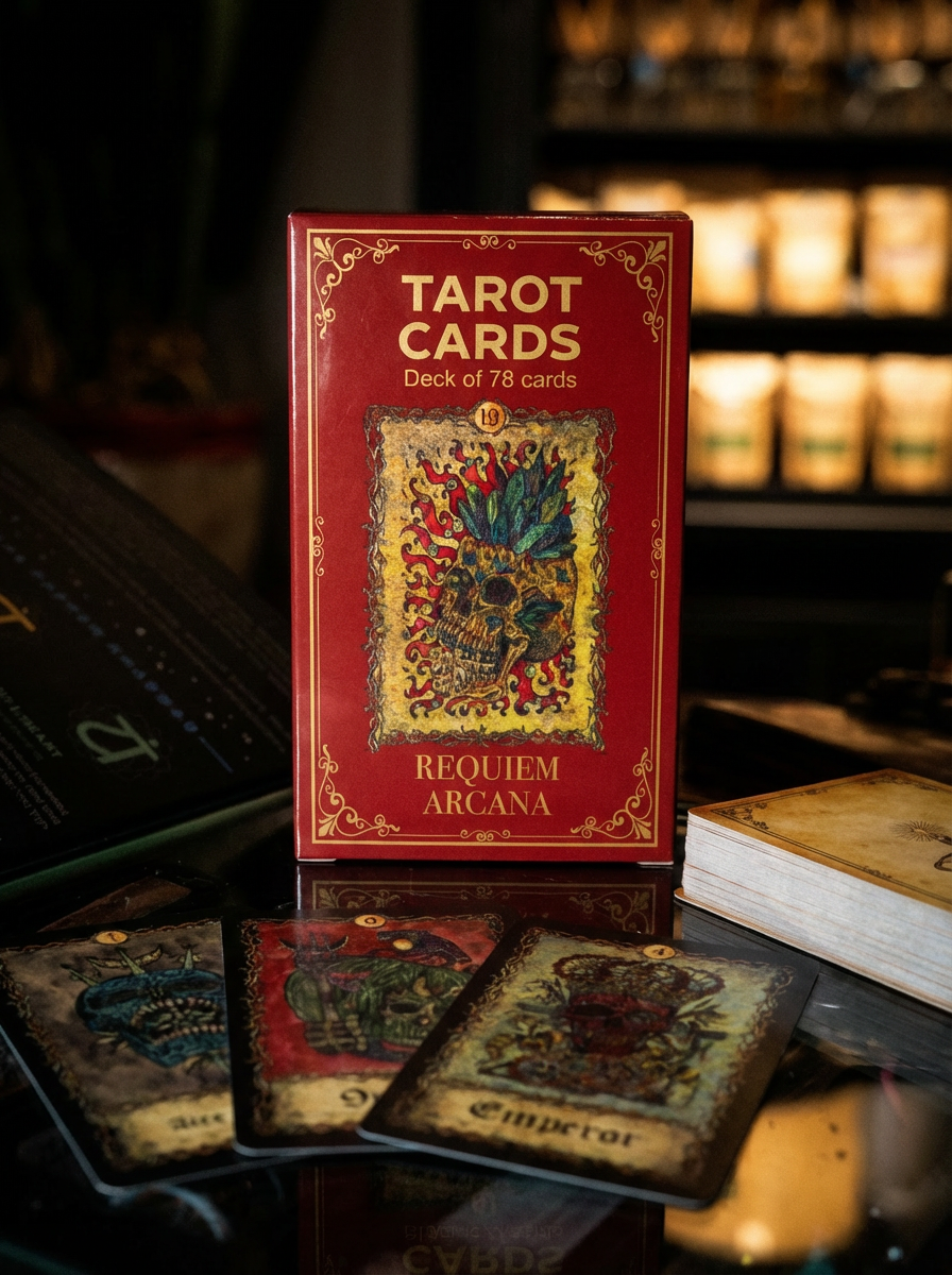 Cărți de Tarot cu Ghid – Requiem Arcana