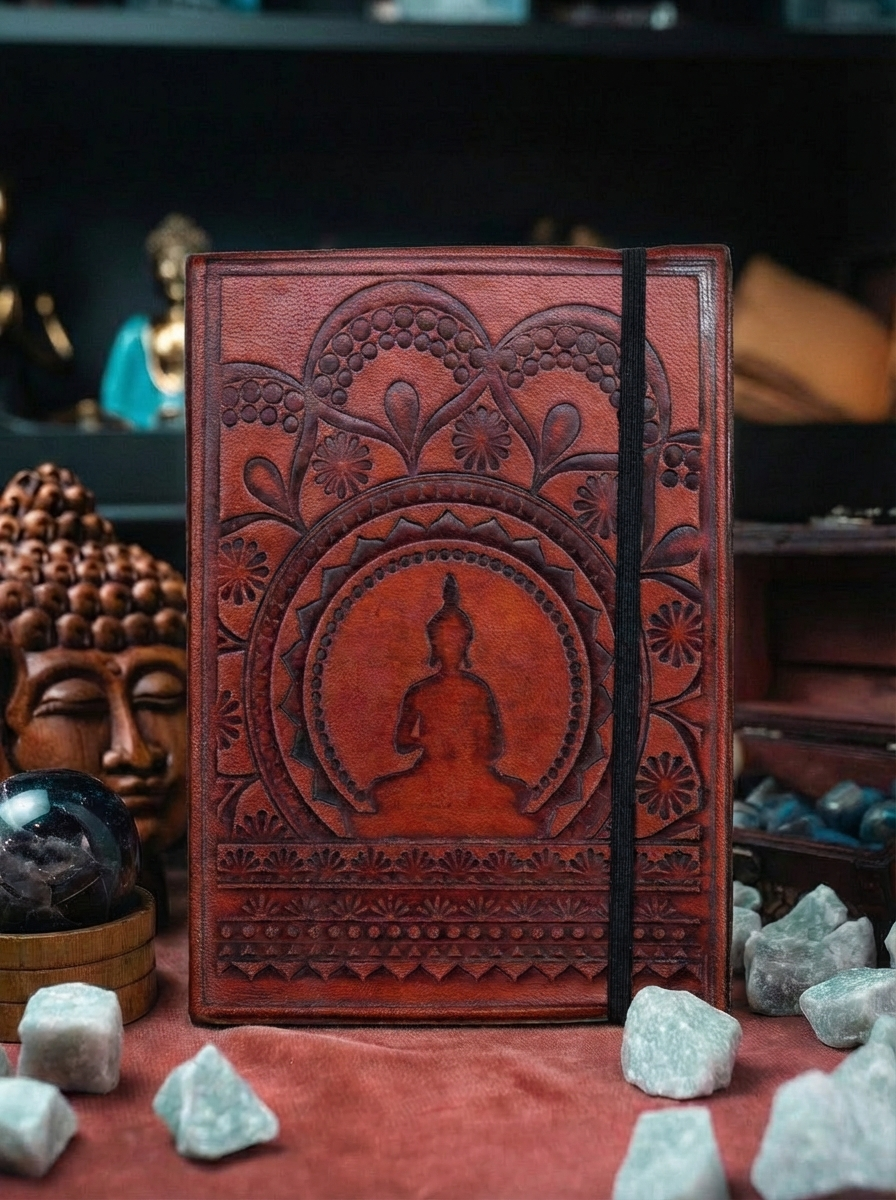 Jurnal Mic cu Bandă Elastică – Mandala Tibetan