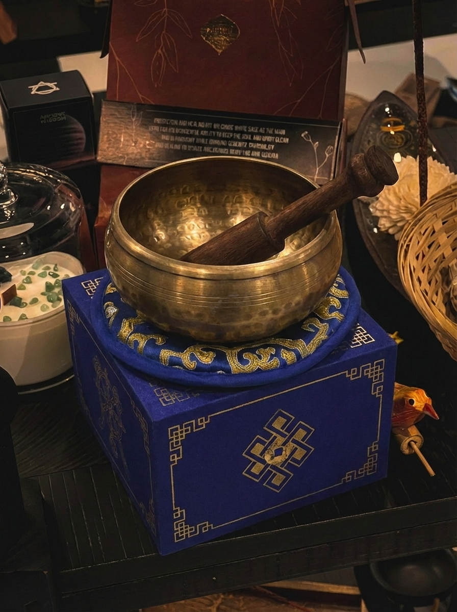 Set Vas Cântător Tibetan – Buddha Vindecător