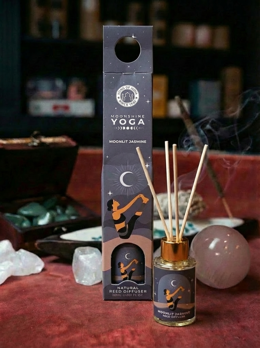 Difuzor cu bețișoare Moonshine Yoga „Moonlit Jasmine”