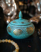 Cutie Decorativă Turcoaz