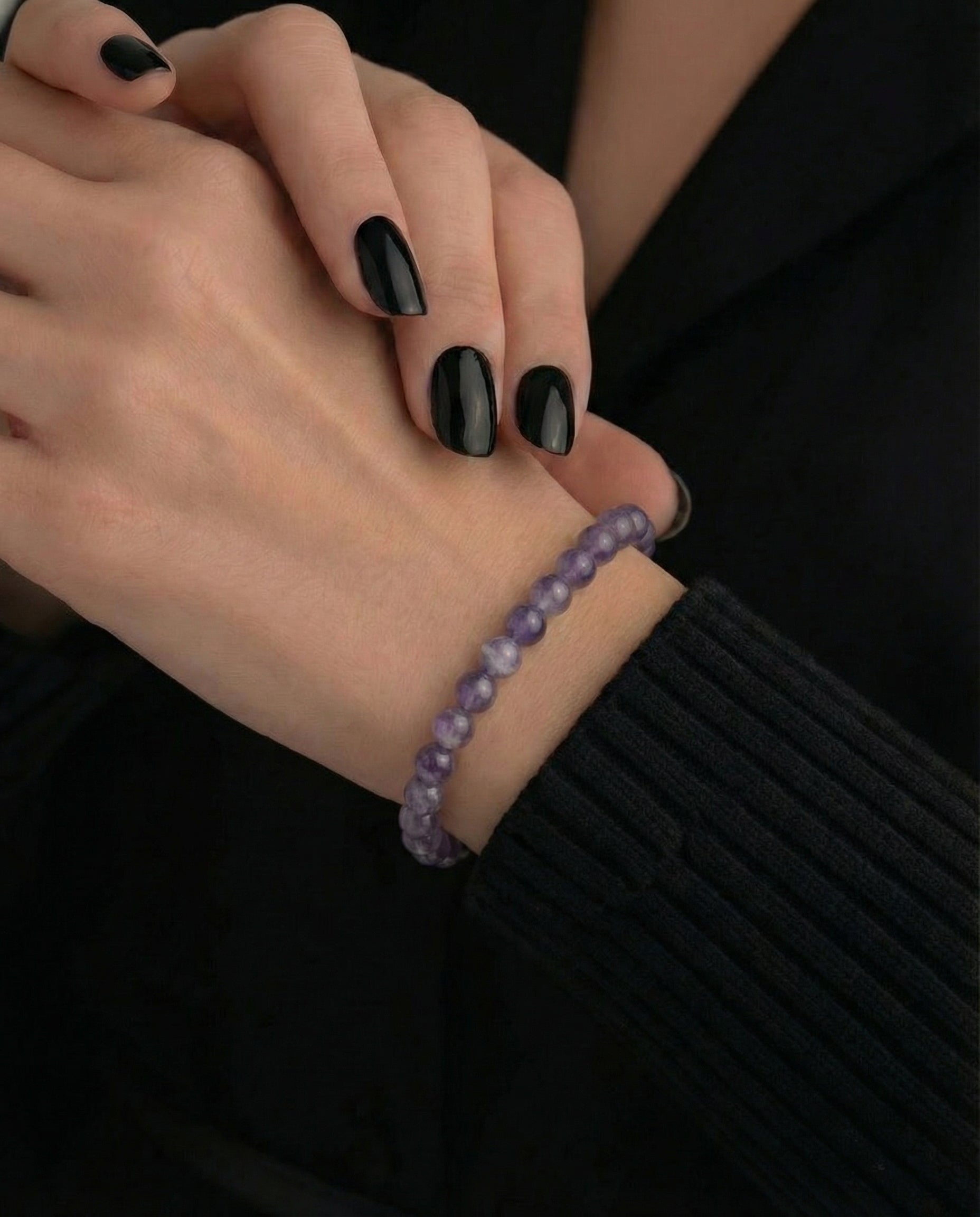 Brățară din Pietre Semiprețioase – Ametist – Liniște