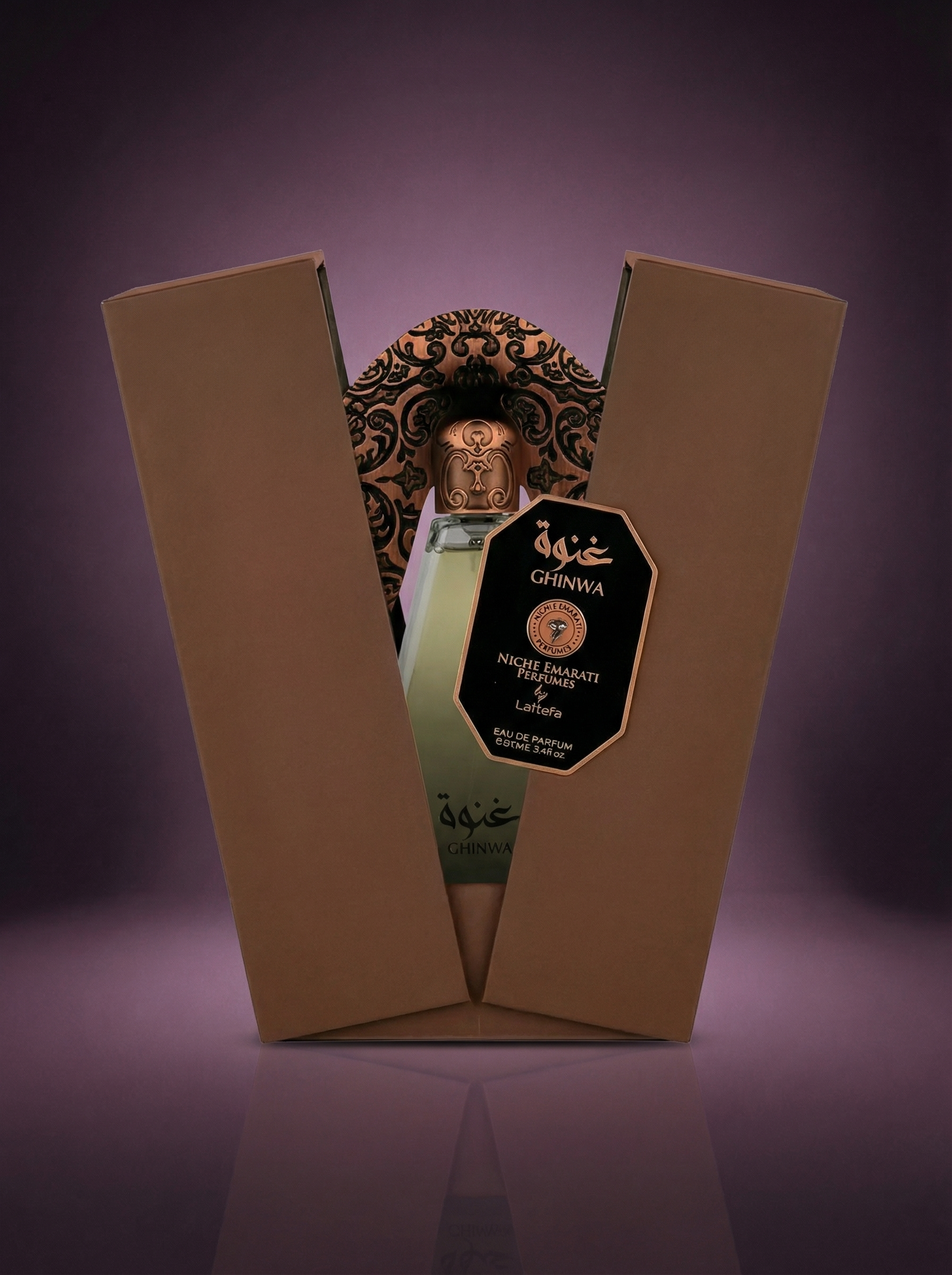 Lattafa Niche Emirati Ghinwa – Eau de Parfum 100 ml, Unisex