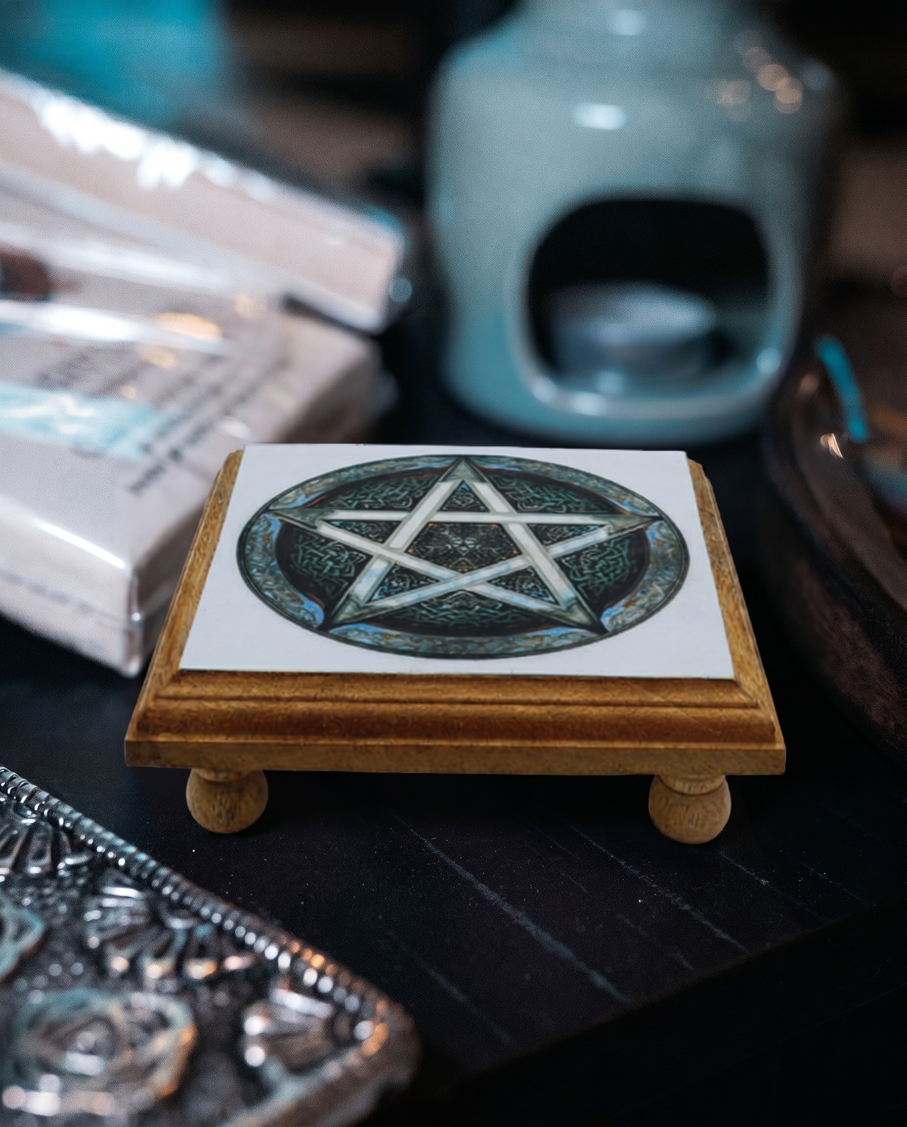Mini Altar Pentagram
