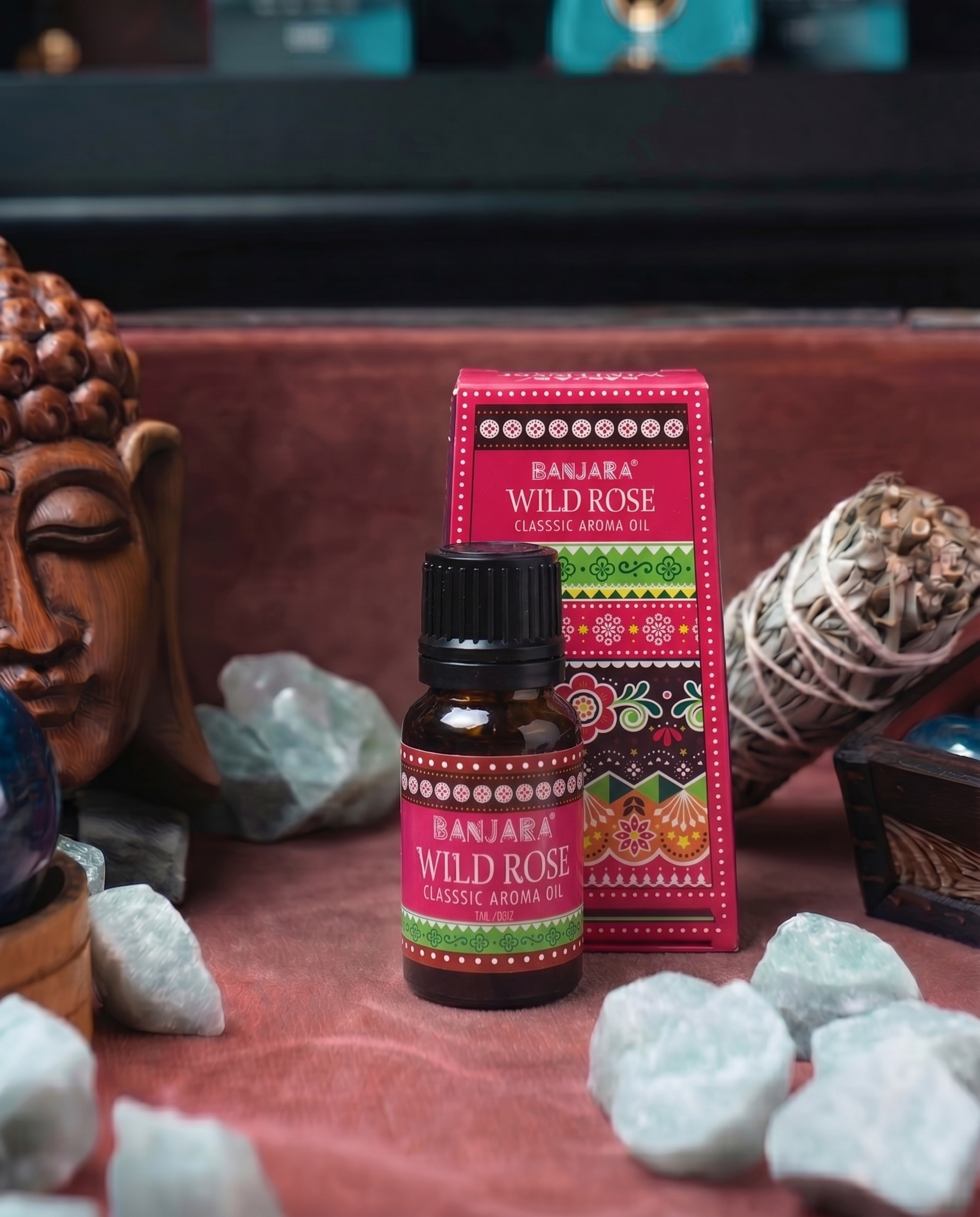 Ulei de Parfum Banjara Indian 10 ml – Trandafir Sălbatic