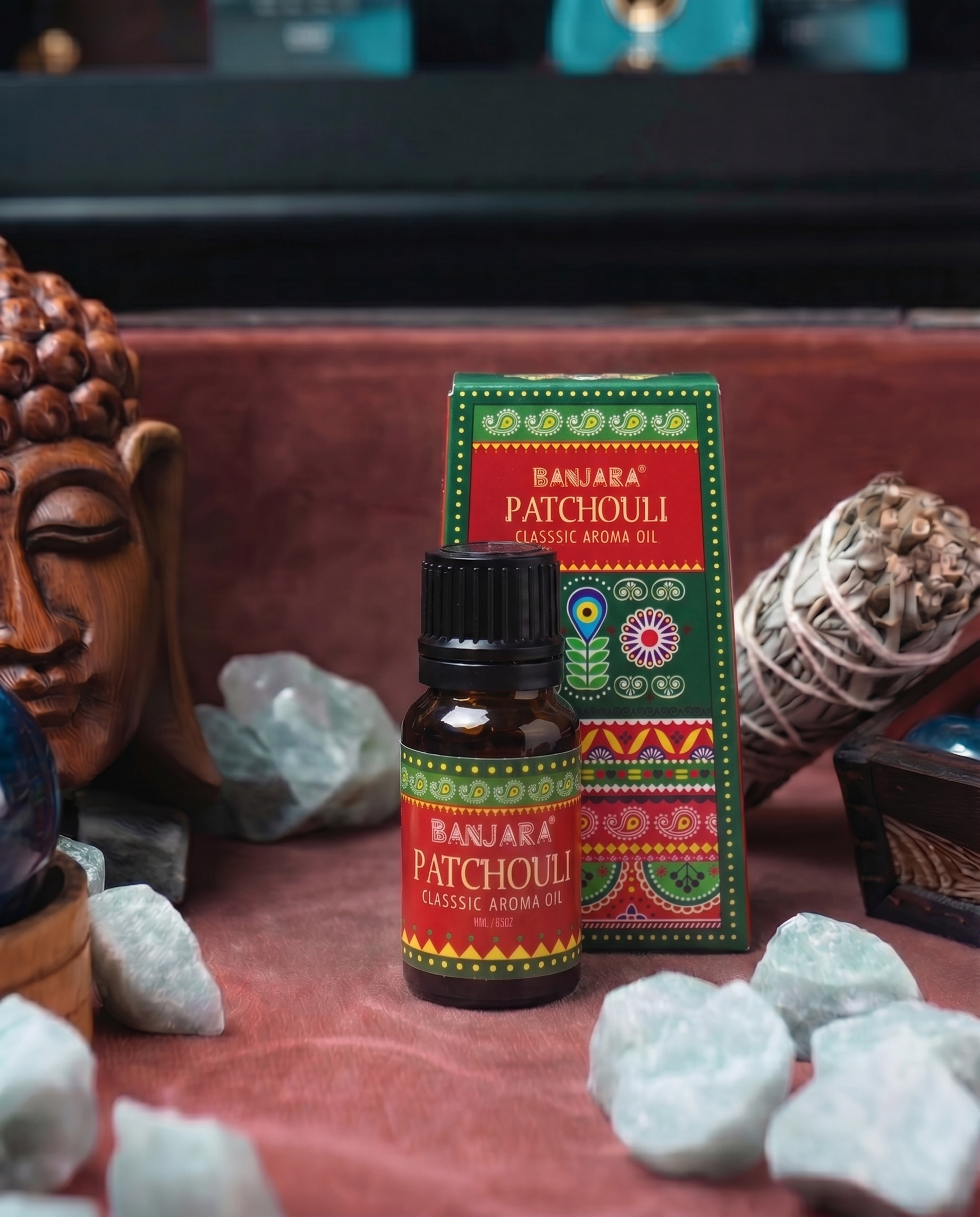 Ulei de Parfum Banjara Indian 10 ml – Patchouli