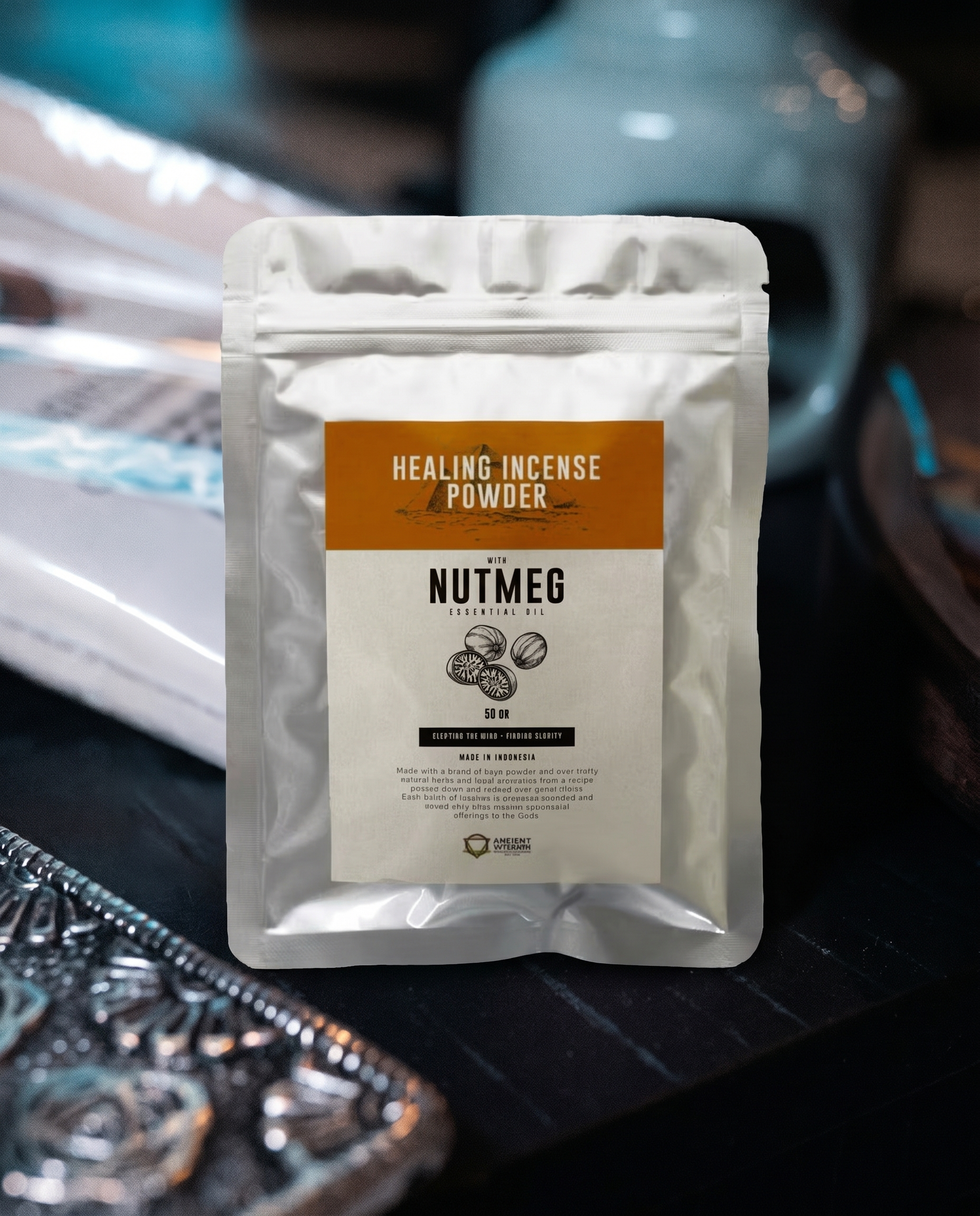 Pulbere Aromatică pentru Fumigație - Nucșoară 50 g