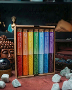 Sare de Baie Chakra - Pachet Cadou de 7
