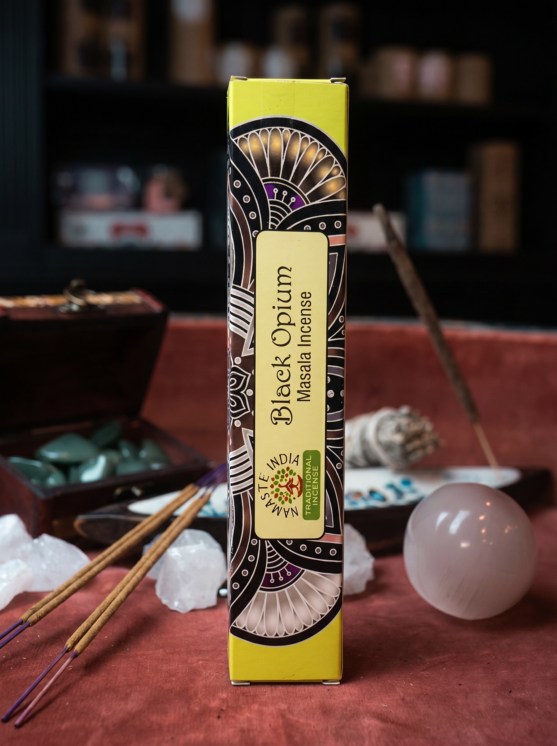 Bețișoare Parfumate Namaste Mandala Masala Opium Negru