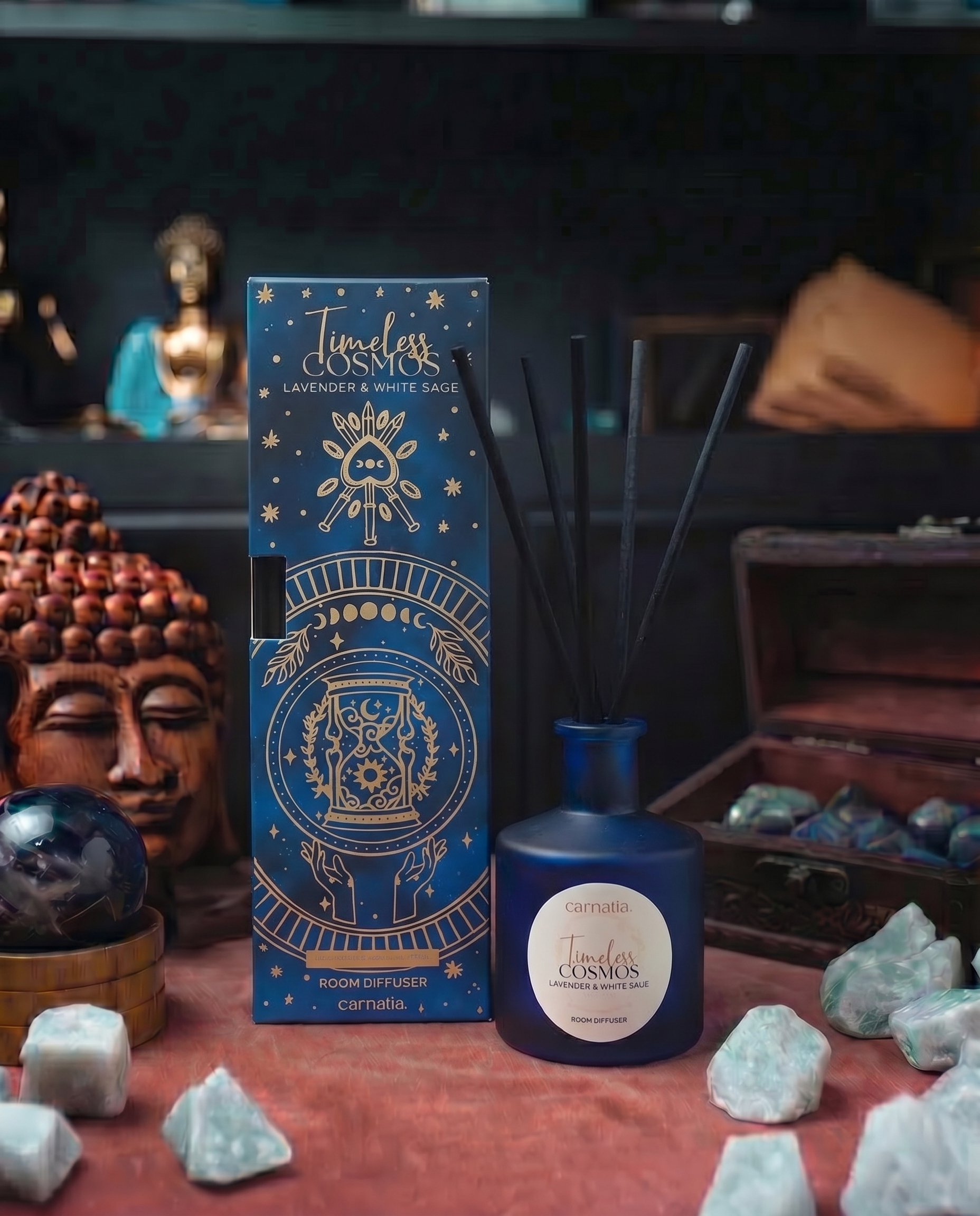Difuzor cu bețișoare Carnatia Starry Spell „Timeless Cosmos” – 200 ml