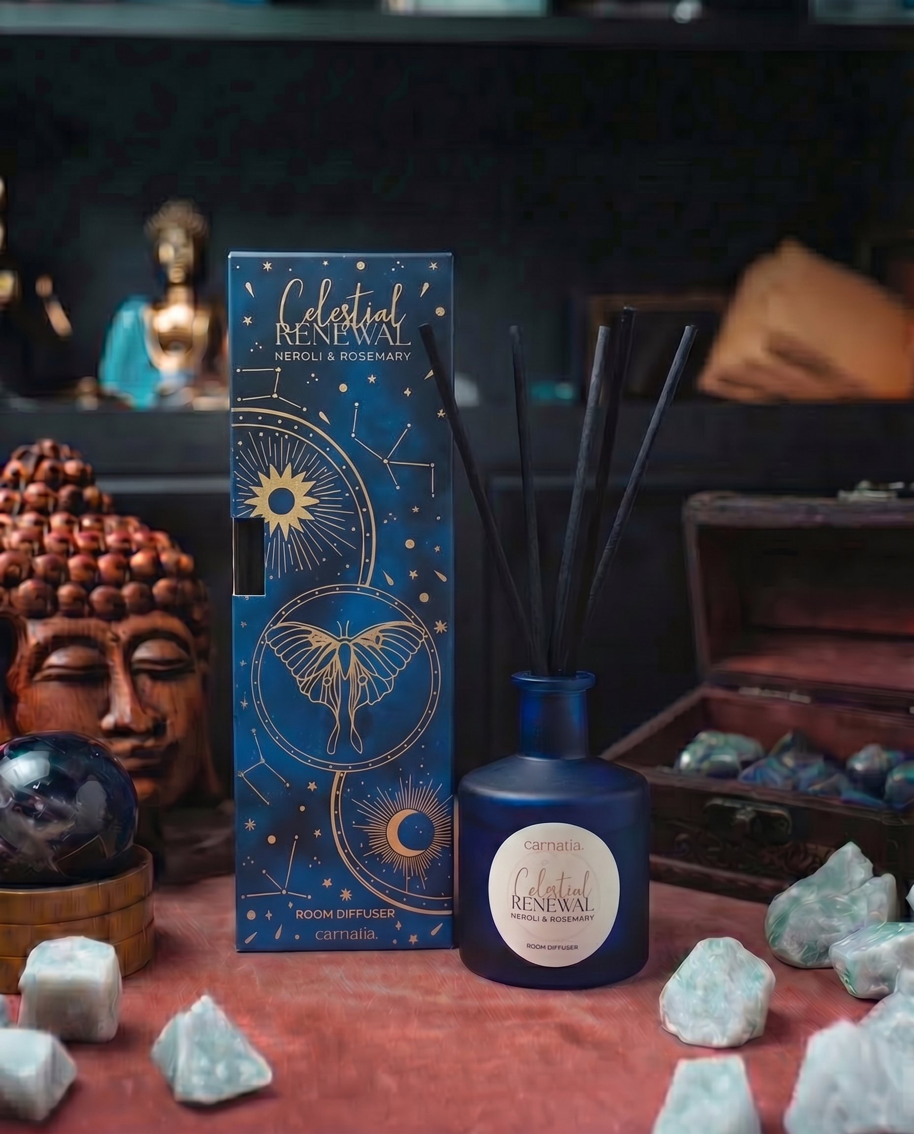 Difuzor cu bețișoare Carnatia Starry Spell „Celestial Renewal” – 200 ml