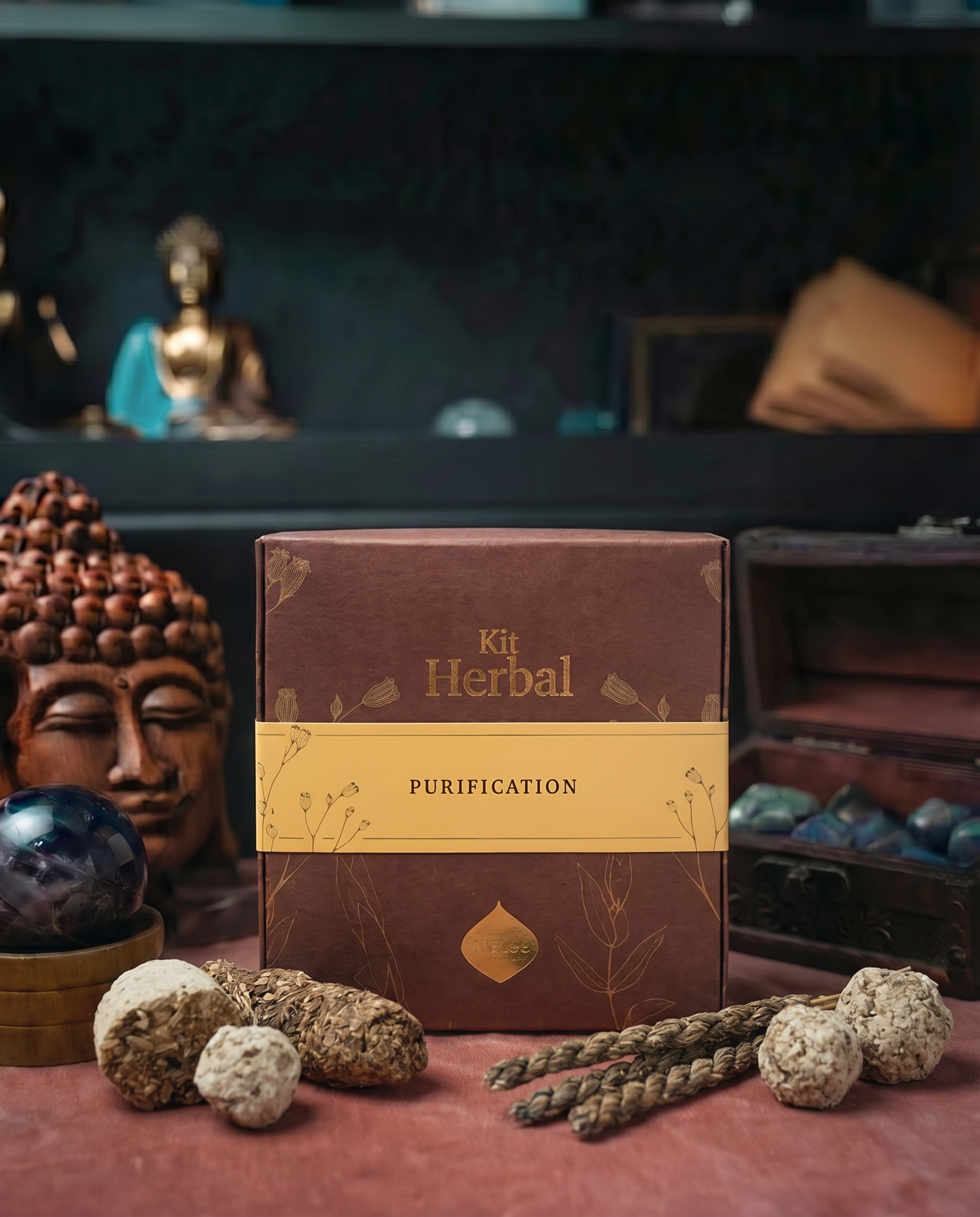 Kit bețișoare & smudge Sagrada Madre – Purification - ±110g