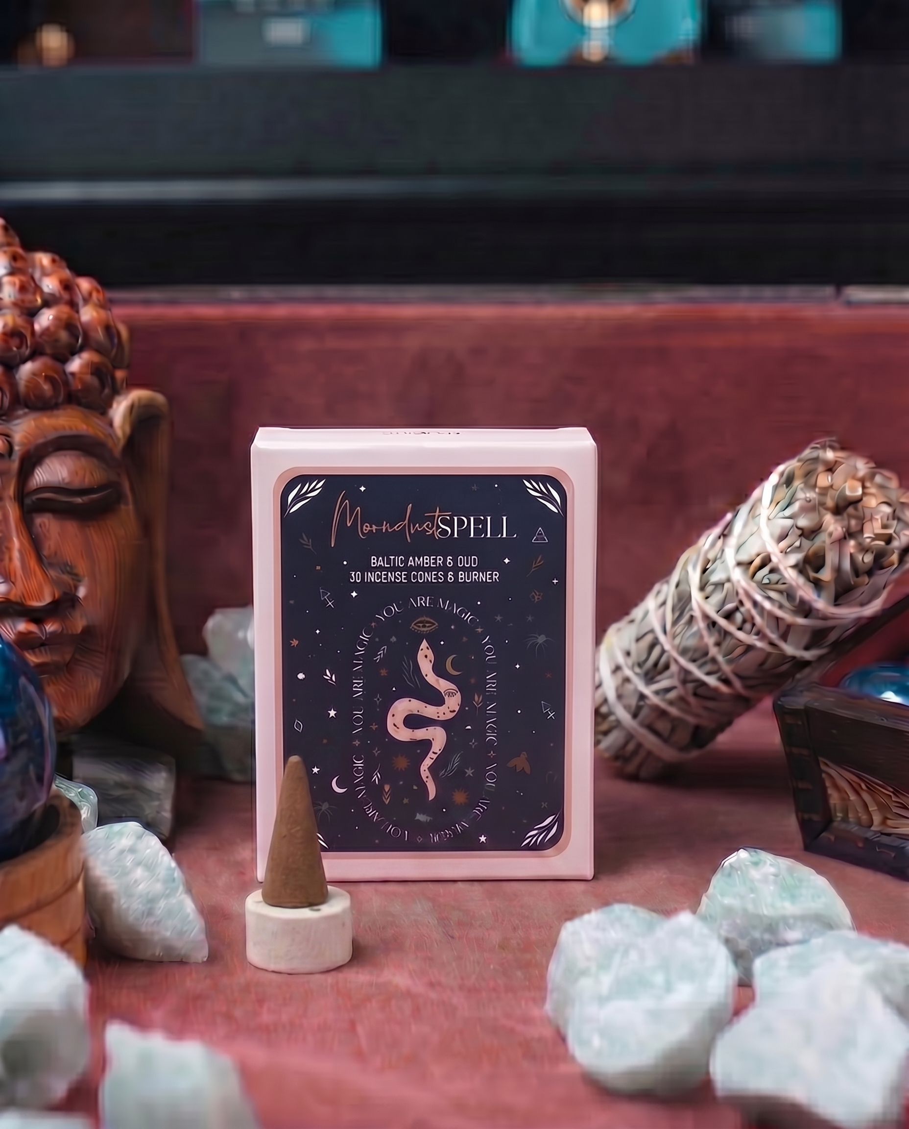 Conuri Parfumate Celestial Magic „Moondust Spell” – 48 g