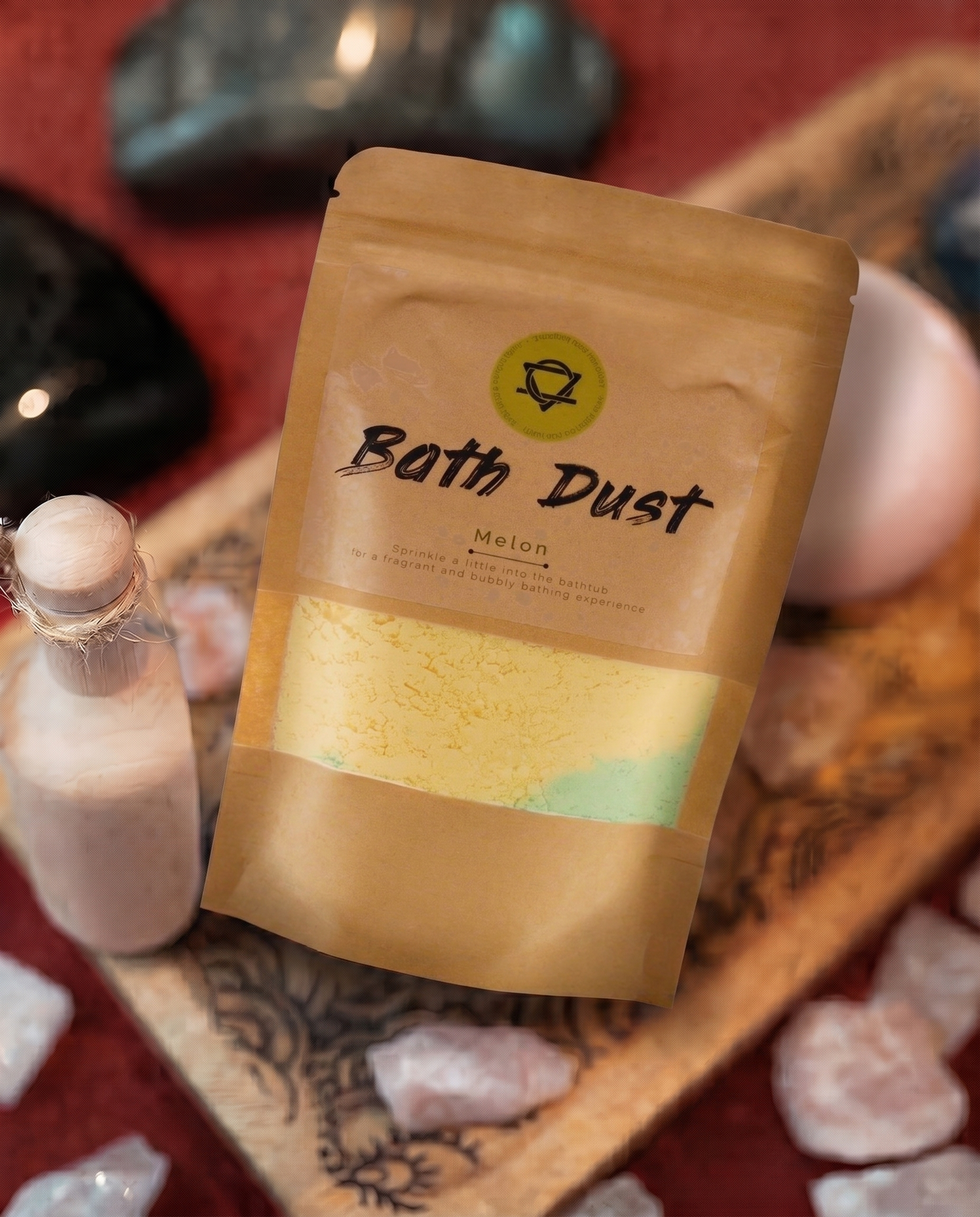 Pulbere Spumantă de Baie – Pepene – 190 g