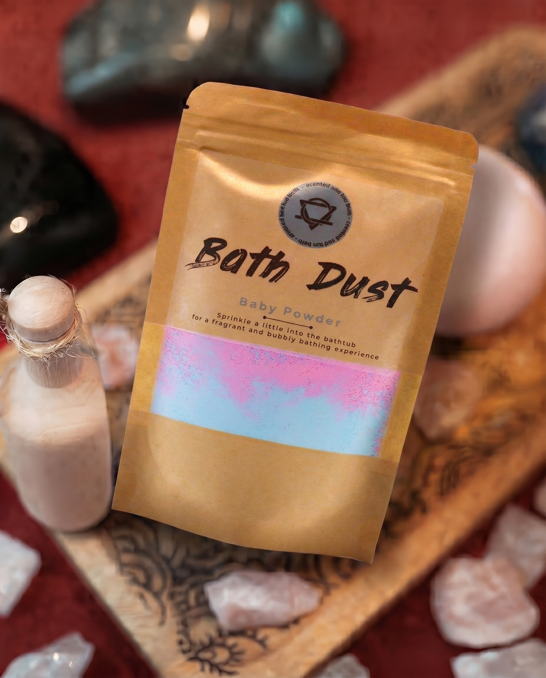 Pulbere Spumantă de Baie – Baby Powder – 190 g
