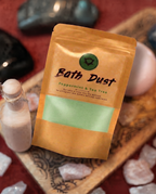 Pulbere Spumantă de Baie – Mentă & Arbore de Ceai – 190 g
