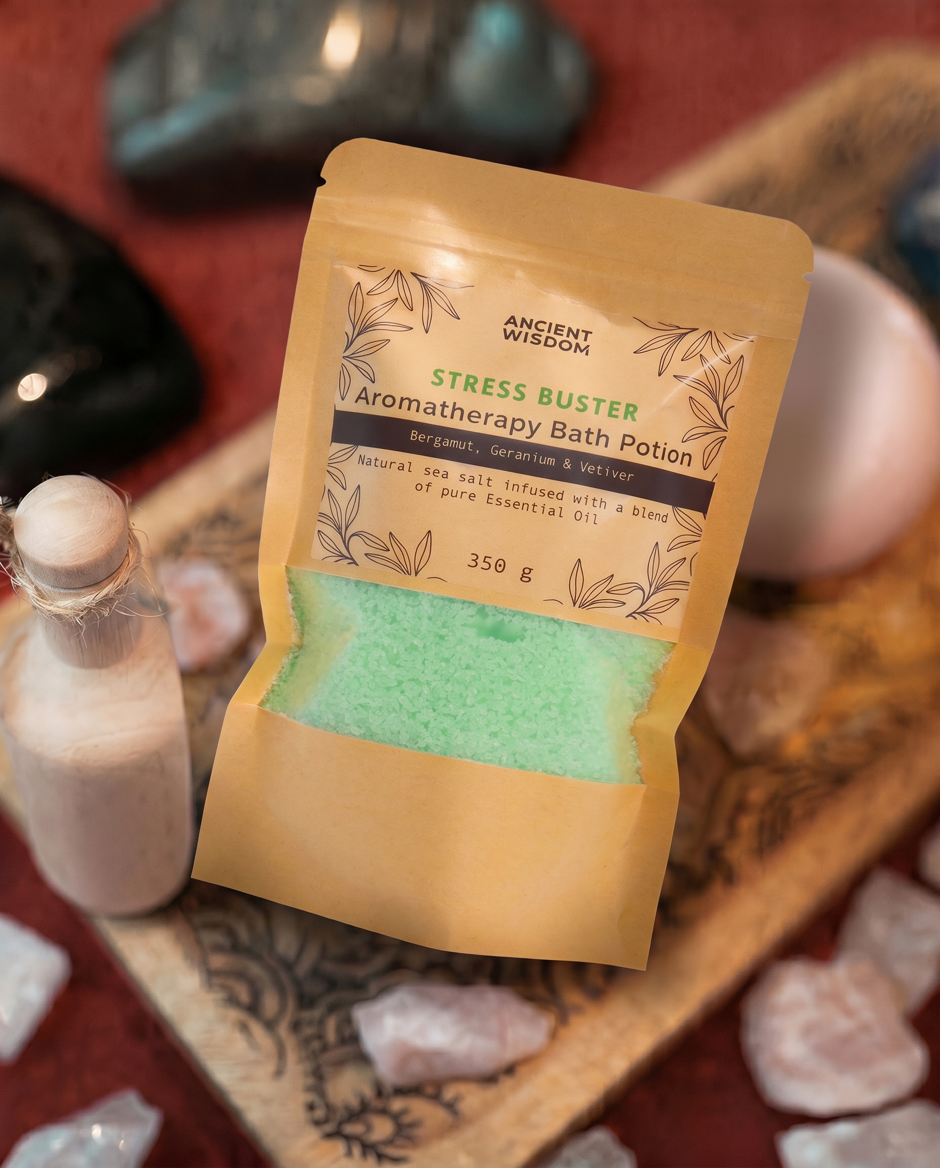 Sare de Baie Aromaterapie 350g – Antistres