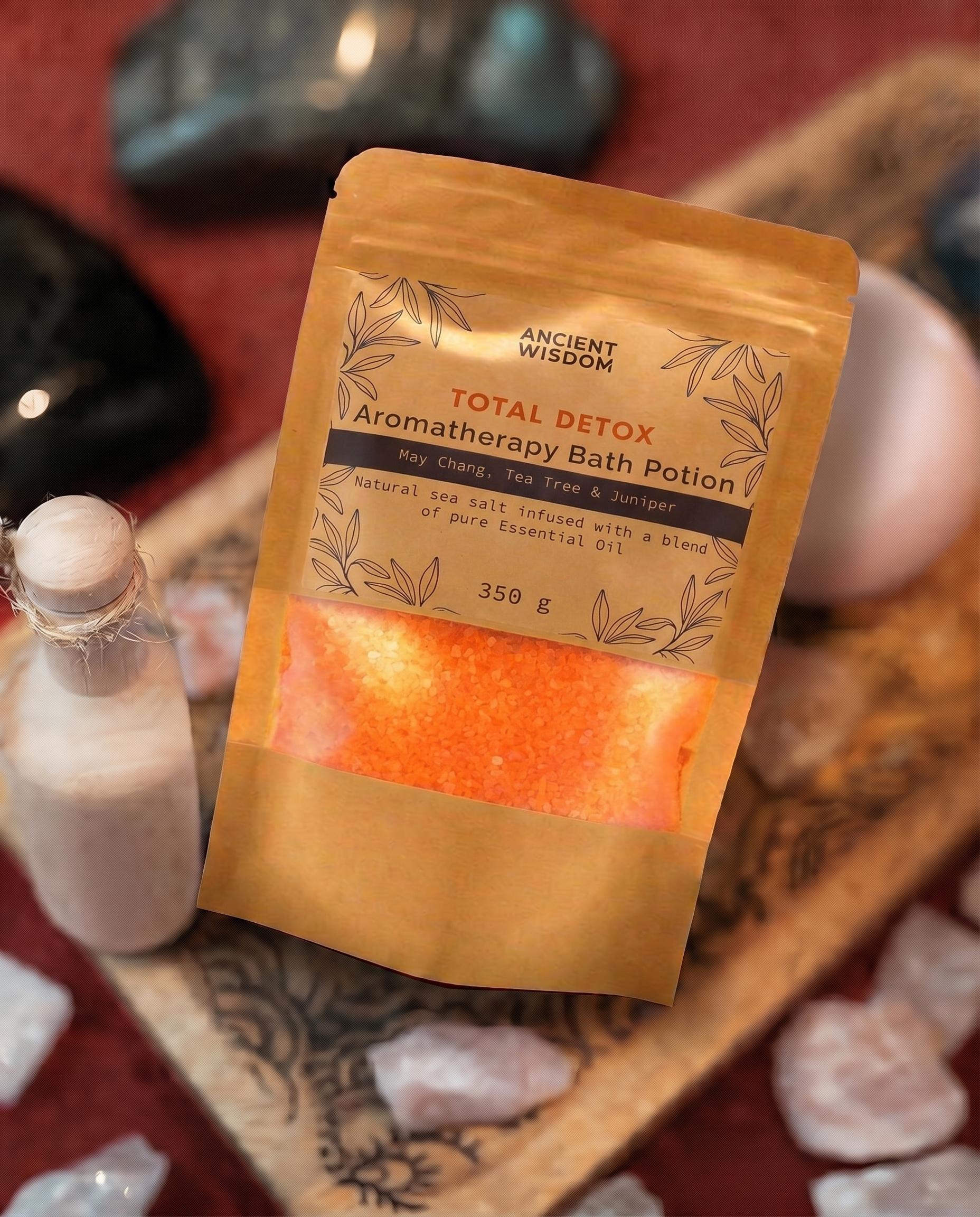 Sare de Baie pentru Aromaterapie – Detox – 350 g