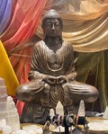 1x Buddha Mare din Aur Antic, Thailandez - 0,96m (663,00 RON)