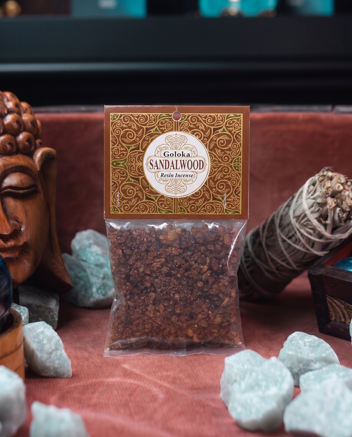 Tămâie Rășină Goloka „Sandalwood” – 30 g