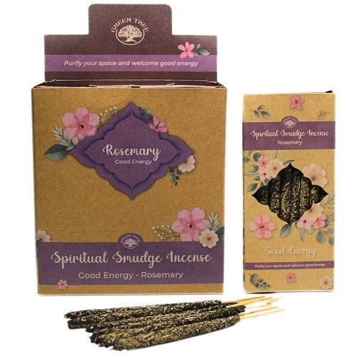 Spiritual Smudge Incense Good Energy Rosemary