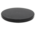 ROUND DISK - BLACK TOURMALINE 3'